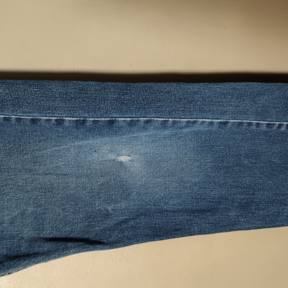 Levi Strauss 505 Straight Slightly Distressed Jeans 32x30 - Picture 5 of 7